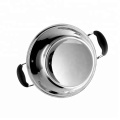 stainless steel straight body deep soup pot